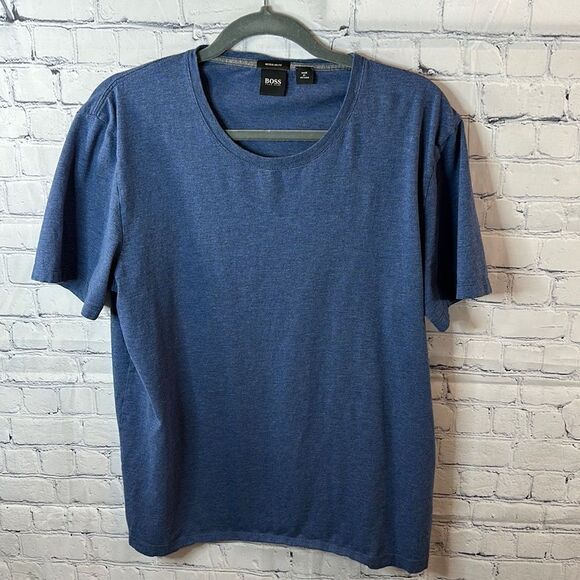 Men’s Hugo Boss Blue Tshirt Sz XL - Picture 1 of 3